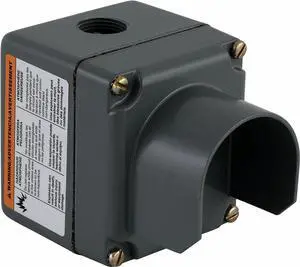 SCHNEIDER ELECTRIC 9001KYG1 Pushbutton Enclosure,3.63 in. H