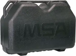 MSA SAFETY 492435 Hard Carrying Case,Black,Polyethylene
