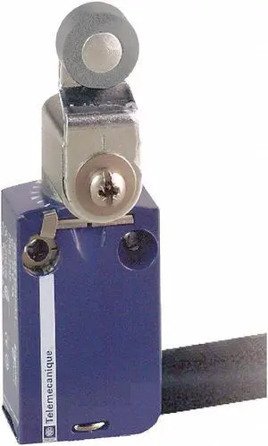 TELEMECANIQUE SENSORS XCMD2116L1 Limit Switch, Roller Lever, Rotary, 1NC/1NO,