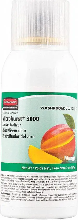 Air Freshener Refill, Microburst® 3000, 30 days Refill Life, Mango Fragrance