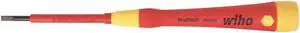 Wiha Tools Insltd Slotted Screwdriver, 9/64 in  32004