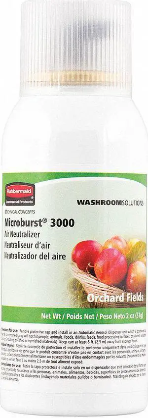 Rubbermaid Aerosol Air Freshener Refill White   FG4012561