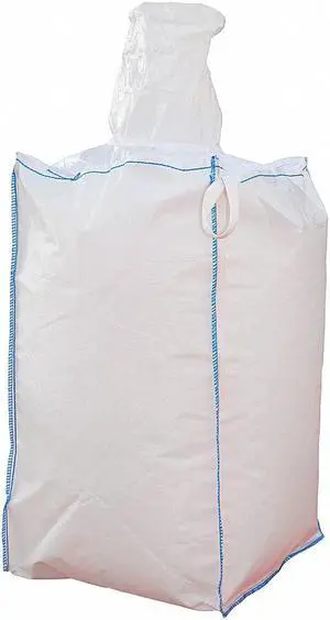 Shoptough 41 cu. ft. Polypropylene Bulk Bag with 2500 lb. Load Capacity, White