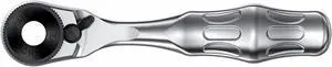 WERA 05073230001 1/4" Drive 60 Geared Teeth Pear Head Style Hand Ratchet,