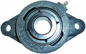NTN UCFLU-1.1/2M Flange Bearing,2-Bolt,Ball,1-1/2" Bore