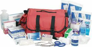 MEDI-FIRST 73901 Standard Trauma Kit, Cordura(R) 42 Components, 75 People Served