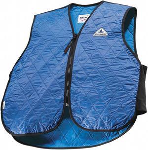 TECHNICHE 6529-BLUEL Large Nylon Cooling Vest, Blue