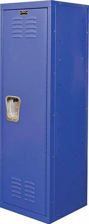 HALLOWELL HKL151548-1GS Kid Locker,Blue,15in W x 15in D x 48in H