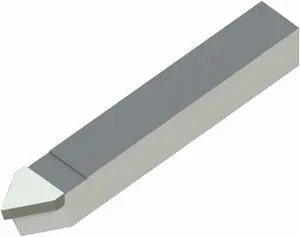 MICRO 100 E-5 Brazed Tool Bit,E,2-1/4 In L,5/16 In W