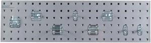 Locboard Pgbrd Strip Kit,35 lb,9 x32 x1/2 in  LBS31T-SLV