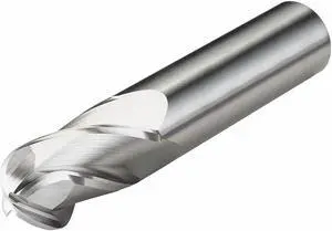 MICRO 100 BEM-500-04 Carbide End Mill,Dia 1/2 In,Cut L 1 In