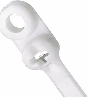 PANDUIT BC4S-S10-C Cable Tie, 16 in L, 4 in Max Bundle Dia., Natural, Nylon