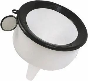 FUNNEL KING 90190 Polyethylene,144 oz.,10",9",1-1/16"