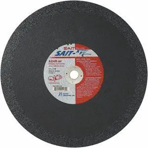 UNITED ABRASIVES-SAIT 24150 CutOff Wheel,A24R XFC,14"x.125"x1"