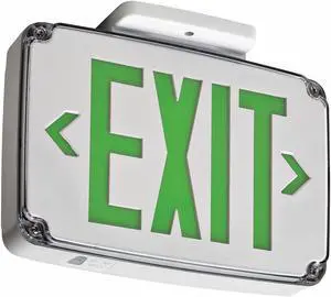 LITHONIA LIGHTING WLTE W 2 G EL ACUITY LITHONIA Thermoplastic LED Exit Sign/
