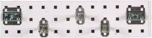 Locboard Pgbrd Strip Kt,15 lb,4 1/2 x18 x1/2 in  LBS18T-WHT