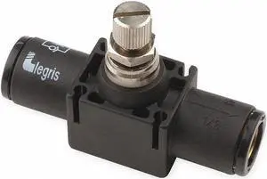 LEGRIS 7770 56 00 FlowCntrl Regulator,Inline,1/4"T,Tube