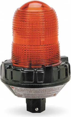 Federal Signal Hazardous Warning Light,Strobe Tube,Red  151XST-120R
