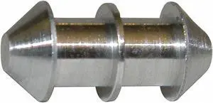 EAGLE BELTING L04CON13S Round Belt Connector,Dia. 1/2 In,PK20