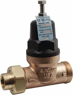 APOLLO VALVES 36ELF10401T Water Pressure Reducing Valve,3/4 In.