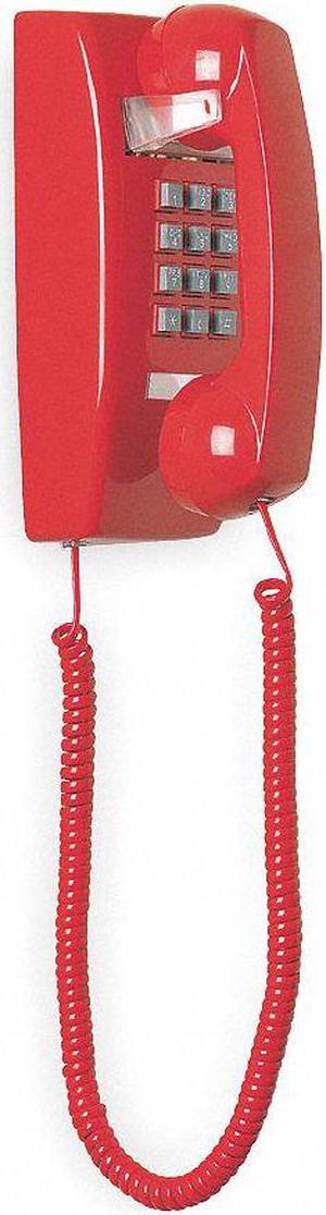 Scitec  Inc. Corded Telephone SCI-25403 Scitec 2554E Red