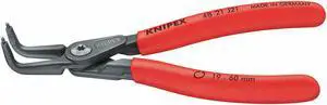 KNIPEX 48 21 J01 5-1/4" Precision internal Circlip Pliers, Plastic Grip