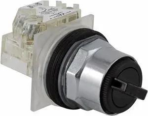 SCHNEIDER ELECTRIC 9001KS34BH13 Non-Illum Selectr Swtch,30mm,2 Pos,Lever
