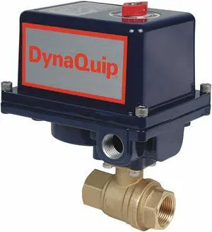 DYNAQUIP CONTROLS EHH23ATE20H 1/2" FNPT Brass Electronic Ball Valve 2-Way DYNAQUIP CONTROLS EHH23ATE20H 1/2" FNPT Brass Electronic Ball Valve 2-Way
