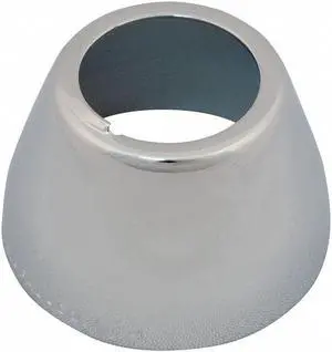 CHICAGO FAUCET 785-300JKCP Chrome Plated Escutcheon, 1-1/4" x 2"