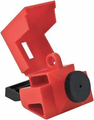 BRADY 65397 Circuit Breaker Lockout, Clamp-On, For 480/600V AC Volt, For Single