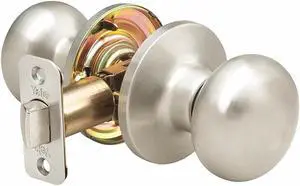Yale Standard Duty Passage Sinclair-Series Knob Lockset, Satin Nickel Finish