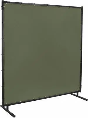 STEINER 501HD-6X6 Welding Screen, Vinyl, 6 ft. W., 6 ft. H., 12 oz/sq yd, 350