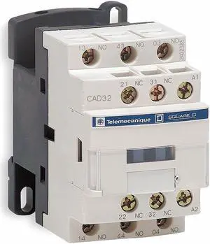 SCHNEIDER ELECTRIC CAD50B7 IEC Control Relay,5NO,24VAC,10A