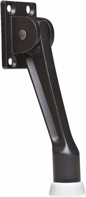 KABA ILCO IL-KDDH-5-BLK Lever Door Holder, Cast Zinc, Black, 5"H x 1-27/64"W