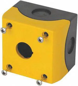 EATON M22-IY1-PG Pushbutton Enclosure,2.83 in W,Plastic