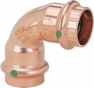 VIEGA 77027 Viega ProPress 90 elbow, 1" x 1"