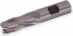 CLEVELAND C31181 4-Flute Cobalt 8% Coarse Square Single Roughing End Mill
