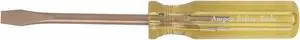 AMPCO SAFETY TOOLS S-36 Non-Sparking Slotted Screwdriver 5/32 in Round