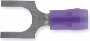 STA-KON RB14-14F Fork Terminal, 1/4 in Stud Size, 14 AWG, 600 V, Nylon