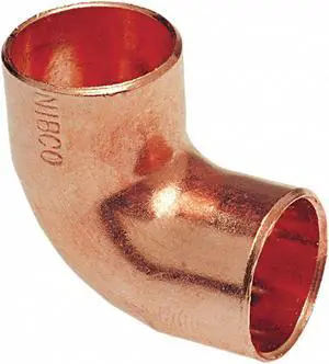NIBCO 607R 3/4X5/8 3/4" x 5/8" NOM C Reducing 90 Degree Close Rough Elbow