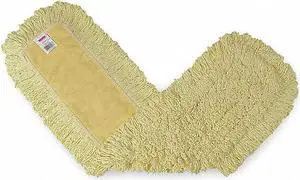 Rubbermaid Commercial Trapper Commercial Dust Mop Looped-end Launderable 5" x 48" Yellow J15700YEL