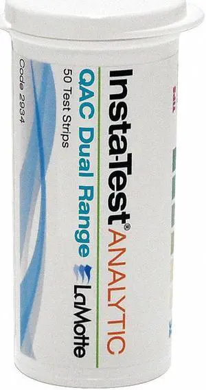 INSTA-TEST 2934 Test Strip,Dual Range,3in L.,PK50