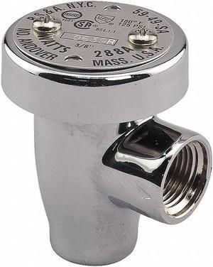 WATTS LF288AC-3/8 Anti-Siphon Vacuum Breaker,Silicone