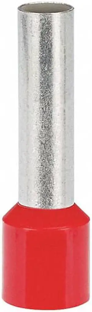 Panduit Ferrule,8 AWG,PP,7/8in.,PK100 HAWA FSD83-18-C