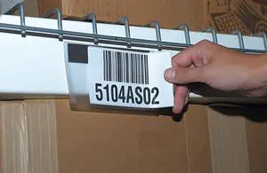 SUPERSCAN SS-912 Label Holder,Vinyl,9x12,PK50
