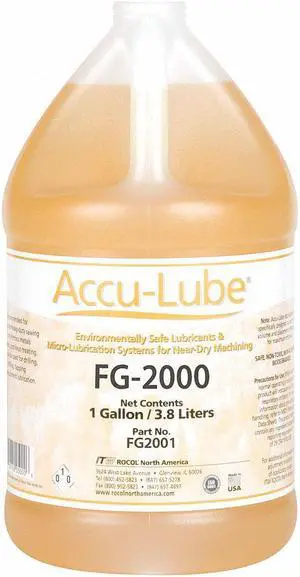ACCU-LUBE FG2001 Cutting Oil,1 gal,Bottle