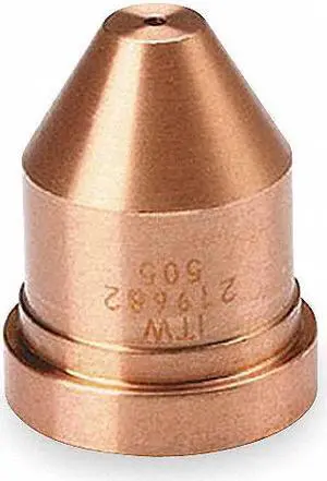 MILLER ELECTRIC 219682 Plasma Cutting Tip,Extended,60A,PK5