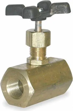 WEKSLER SSV4 Valve,Needle,1/4 In,SS,5000PSI