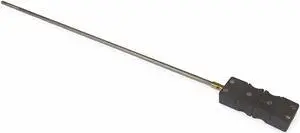 TEMPCO MTA00802 Thermocouple Probe,J,12In,.125In Sheath