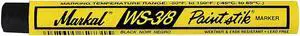 MARKAL 82423 Paint Marker, Medium Tip, Black Color Family